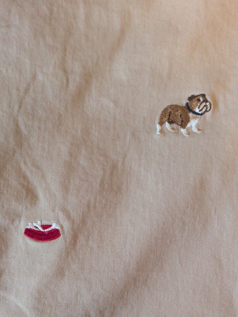 Polo Ralph Lauren Embroidered Bulldog Shorts Sz. 35 - Picture 2 of 6